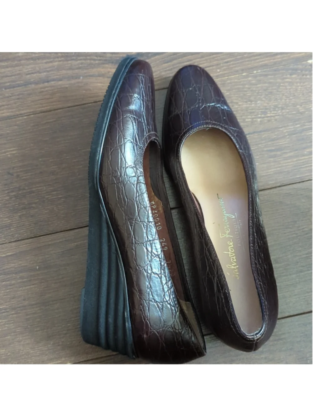Salvatore Ferragamo Boutique Wedge Heel